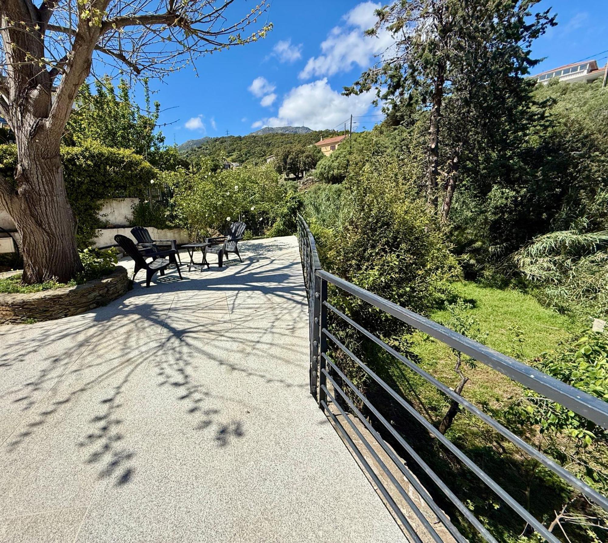 A Casa Corbaia Appartement 40 M2, Jardin Prive, Parking, Proche Centre Ville Et Mer Apartment 40 M2, Private Garden Parking Near Town Center And Sea Port And Airport Bastia  Eksteriør bilde